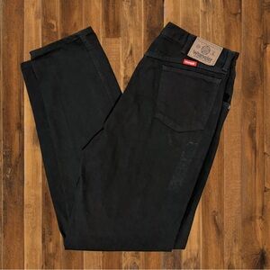 Vintage Wrangler USA Black Straight Leg Jeans 36x34 | Workwear